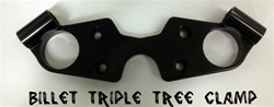 Black Billet Triple Tree - 99-12 GSX1300R